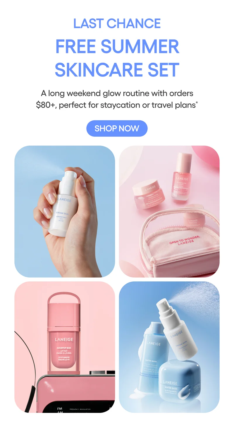 FREE SUMMER SKINARE SET W/ ORDERS $80+