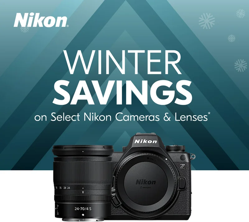 Nikon | Winter Savings on Select Nikon Cameras & Lenses*