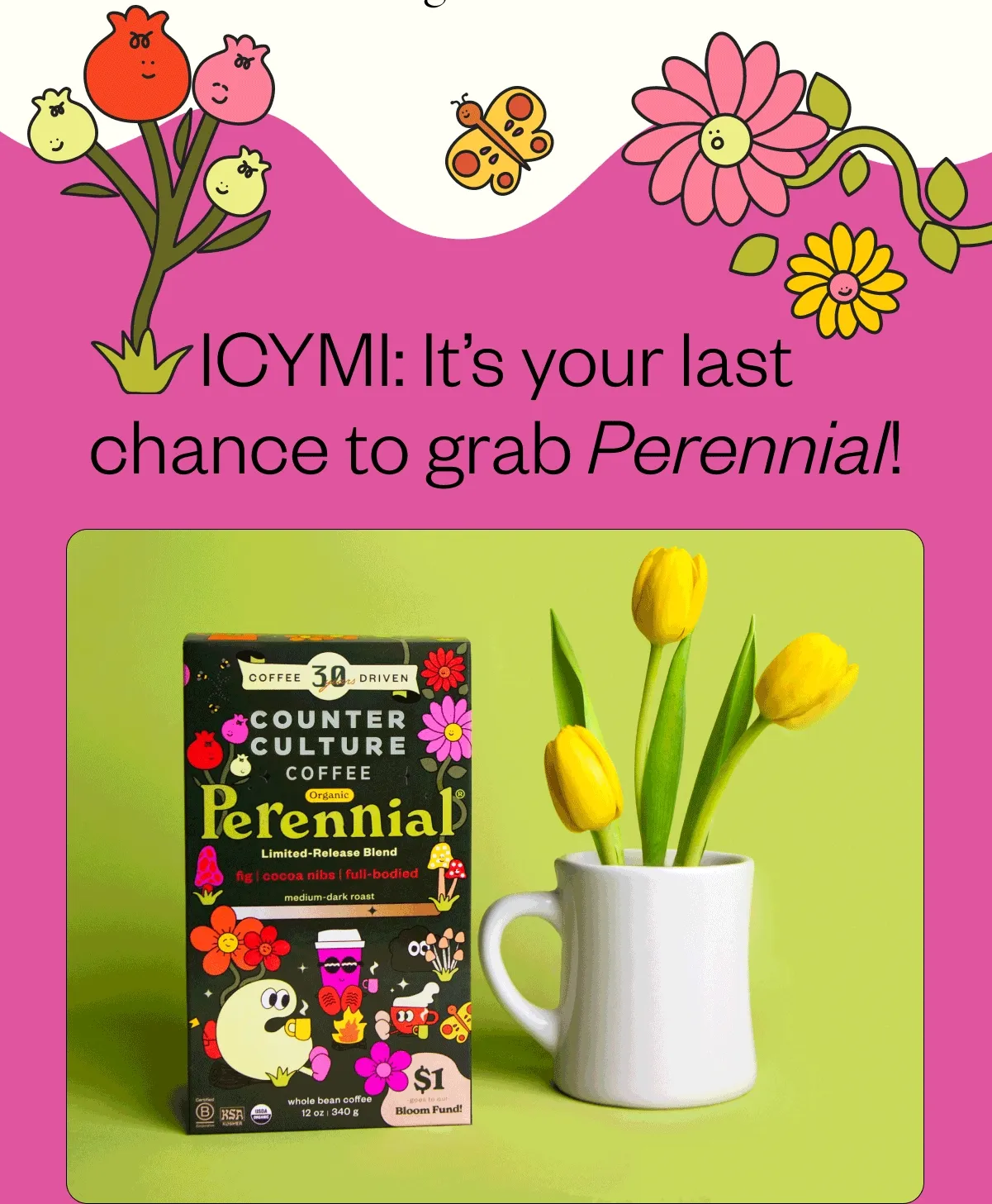 ICYMI: It’s your last chance to grab Perennial!