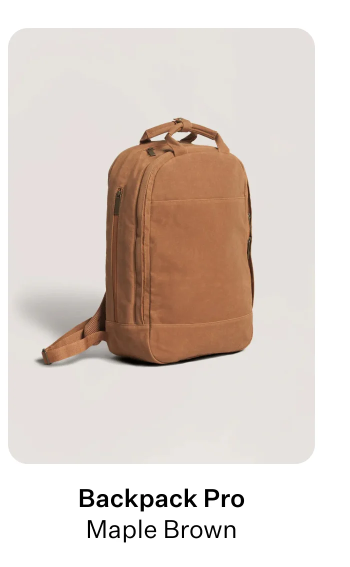 Backpack Pro - Maple Brown