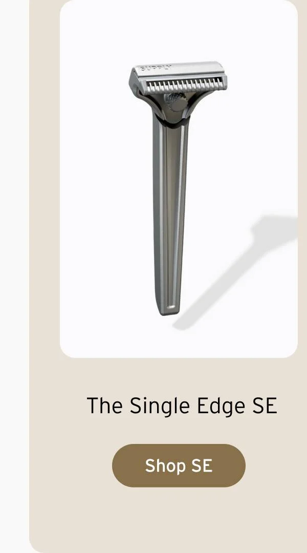 The Single Edge SE Button: Shop SE