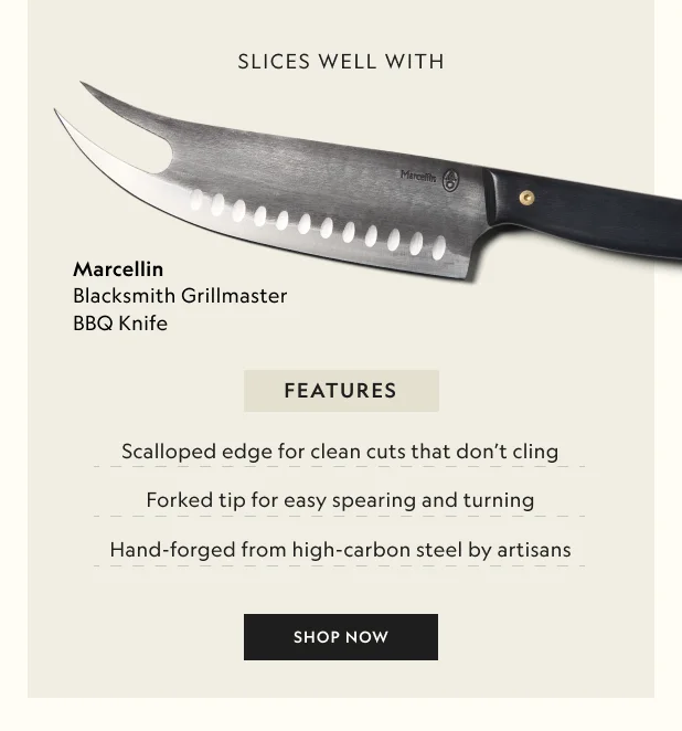 Marcellin Blacksmith Grillmaster BBQ Knife