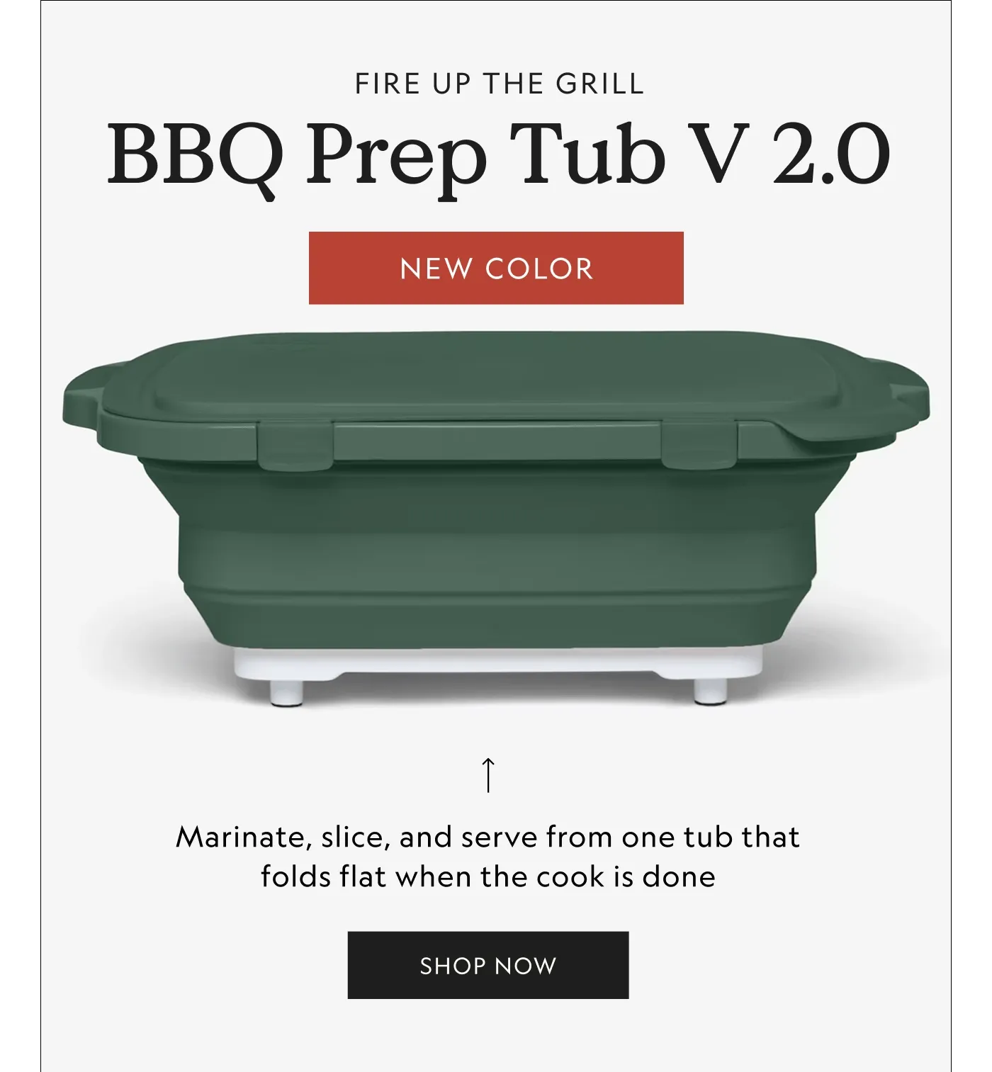 BBQ Prep Tub V 2.0