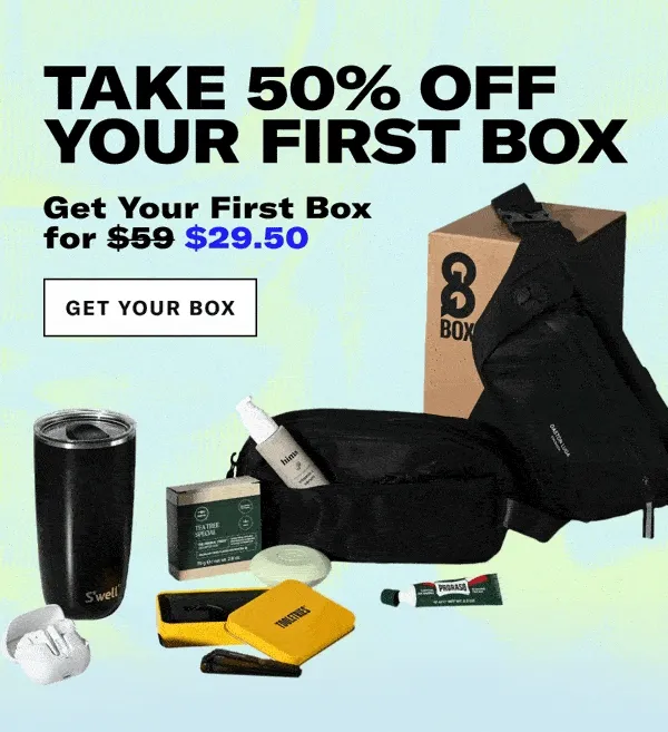 Take 50% off your first box: Get your first box for $29.50 | Get your box