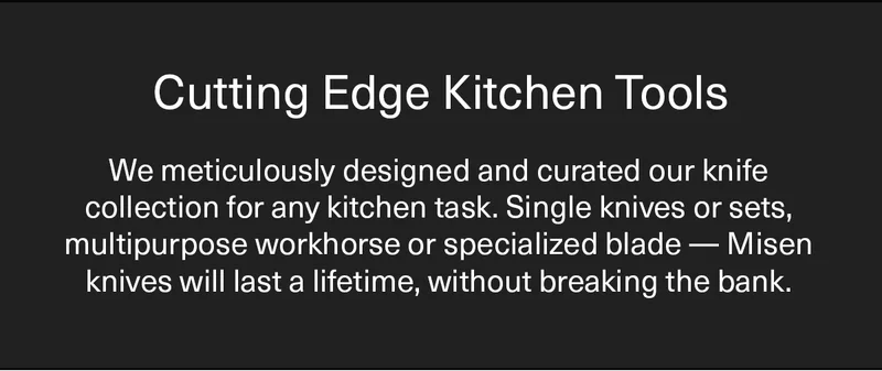 Cutting Edge Kitchen Tools
