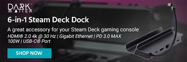 Dark Matter 6-in-1 Steam Deck Dock