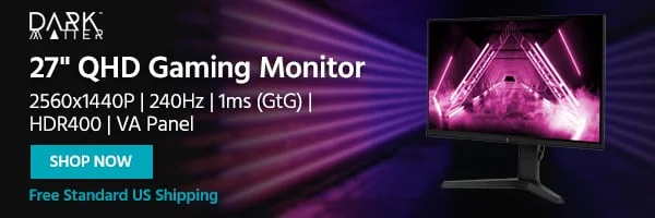Dark Matter 27" QHD Gaming Monitor