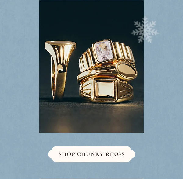shop chunky rings