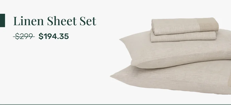 Linen Sheet Set