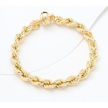 David Markstein Bronze Premium Rope Bracelet with Magnetic Clasp