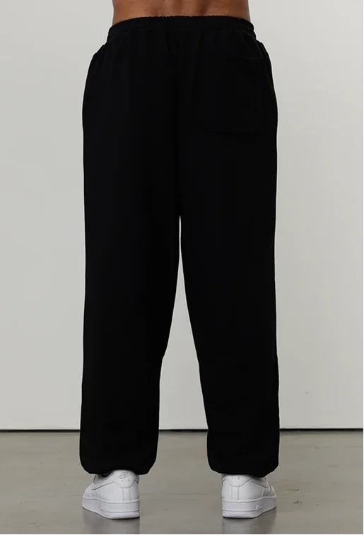 ACID BLACK OVERSIZED SWEATPANTS