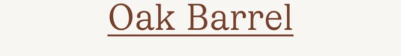 Oak Barrel
