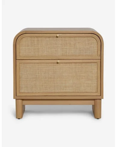 Suzette Nightstand-Natural Oak