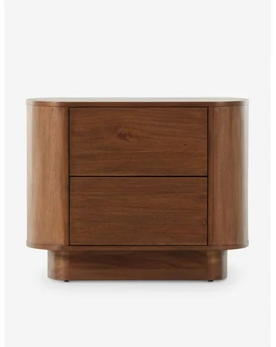 Gilda Nightstand-Dark Brown