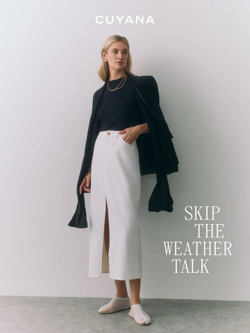Cuyana Skip The Weather Talk