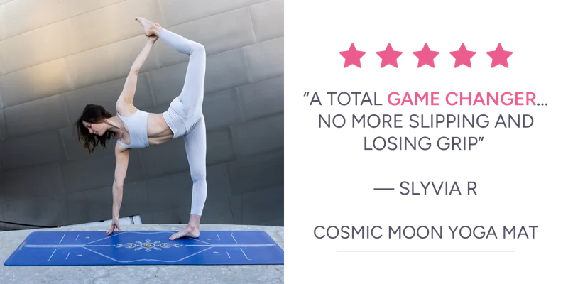 Cosmic Moon Yoga Mat
