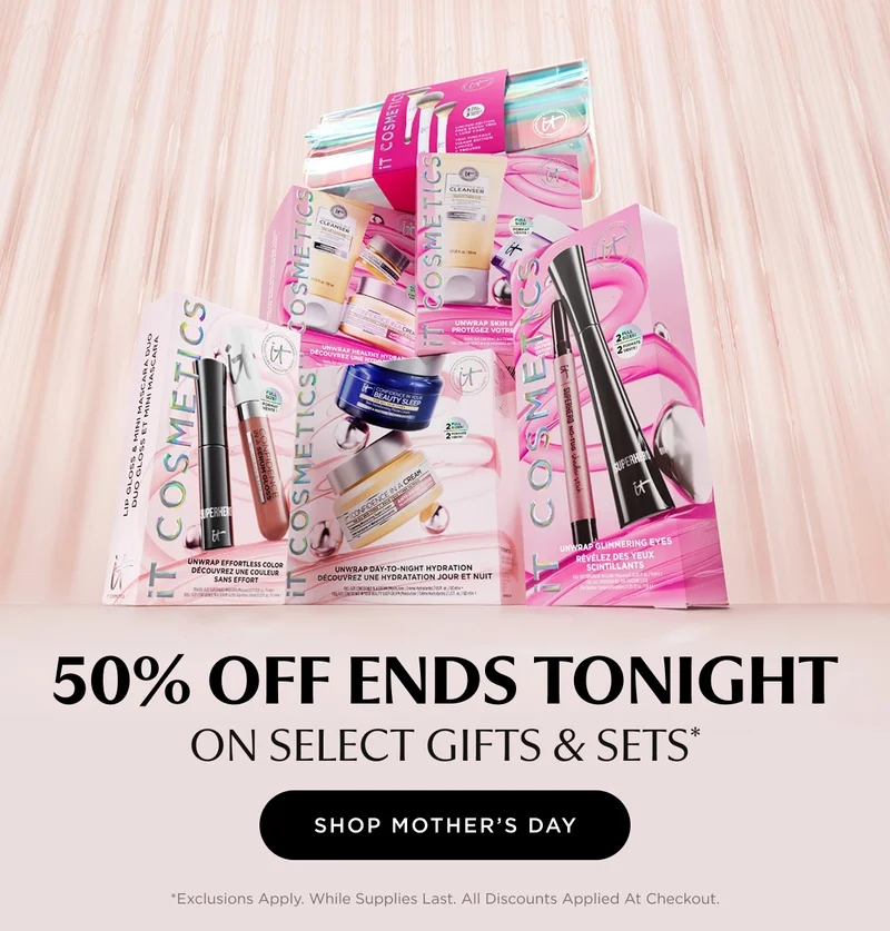 50% OFF ENDS TONIGHT