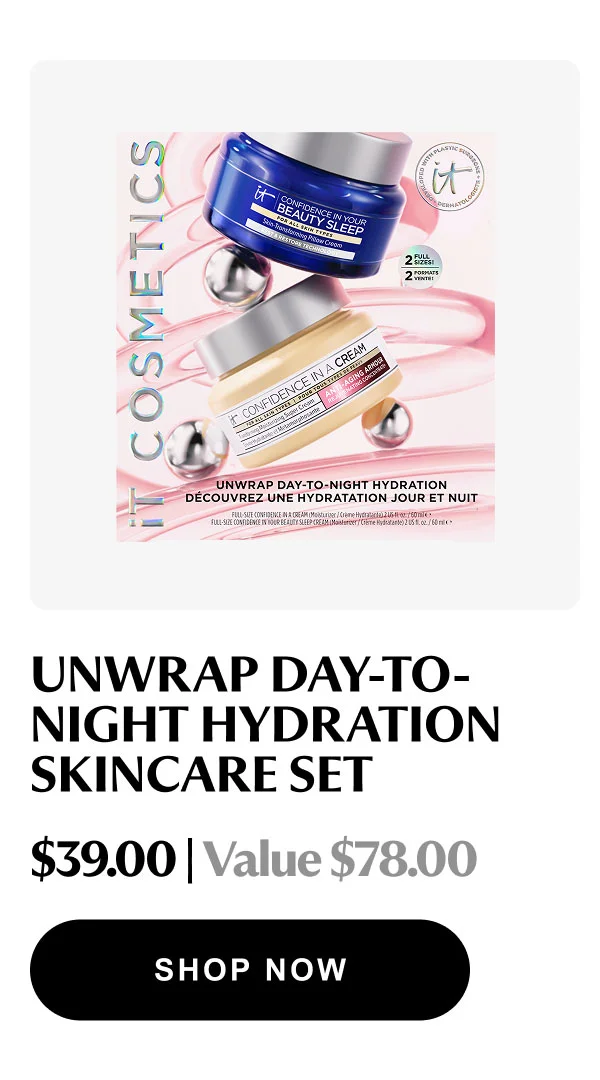 UNWRAP DAY-TO-NIGHT HYDRATION SKINCARE SET