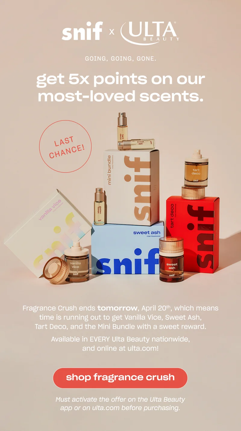 Get 5x points at Ulta Beauty. ↗