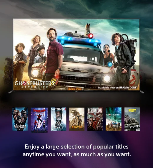Enjoy a large selection of popular titles anytime you want, as much as you want.