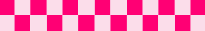 Pink checkerboard divider