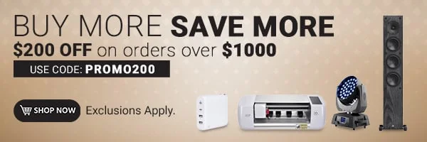 $200 OFF Orders $1000