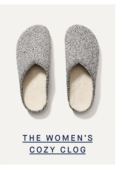THE WOMEN'S COZY CLOG