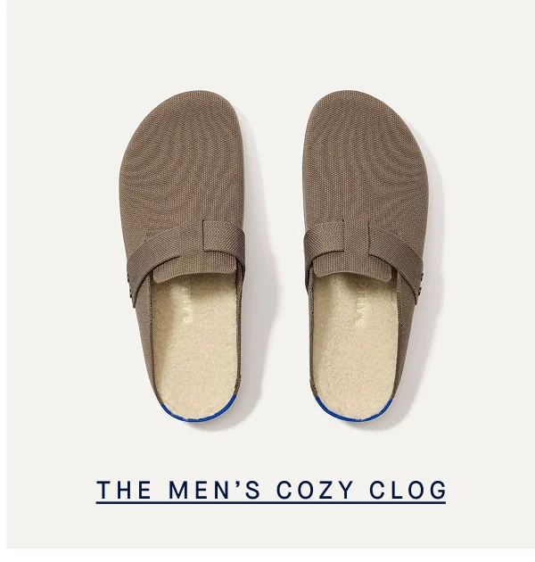 THE MEN'S COZY CLOG