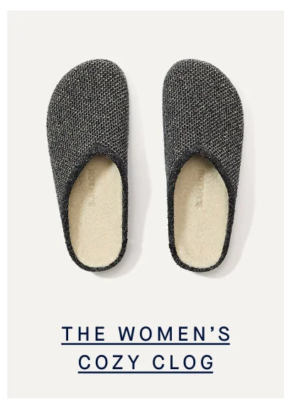 THE WOMEN'S COZY CLOG