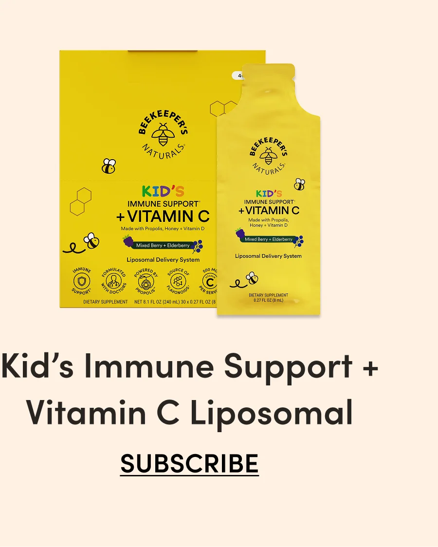 Kid’s Immune Support + Vitamin C Liposomal Classroom must-have