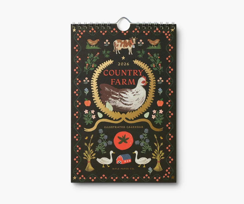 Image of 2026 Kitchen Calendar - Country Farm