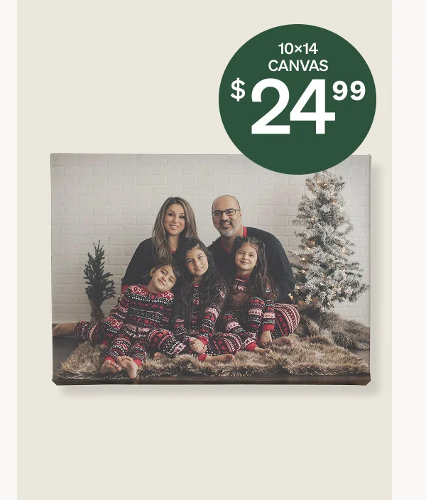 Canvas Prints starting at $19.99 for 2 days only!