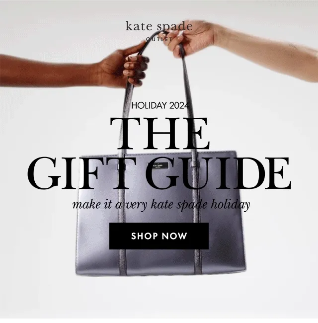 kate spade Outlet Holiday 2024 The Gift Guide make it a very kate spade holiday Shop Now