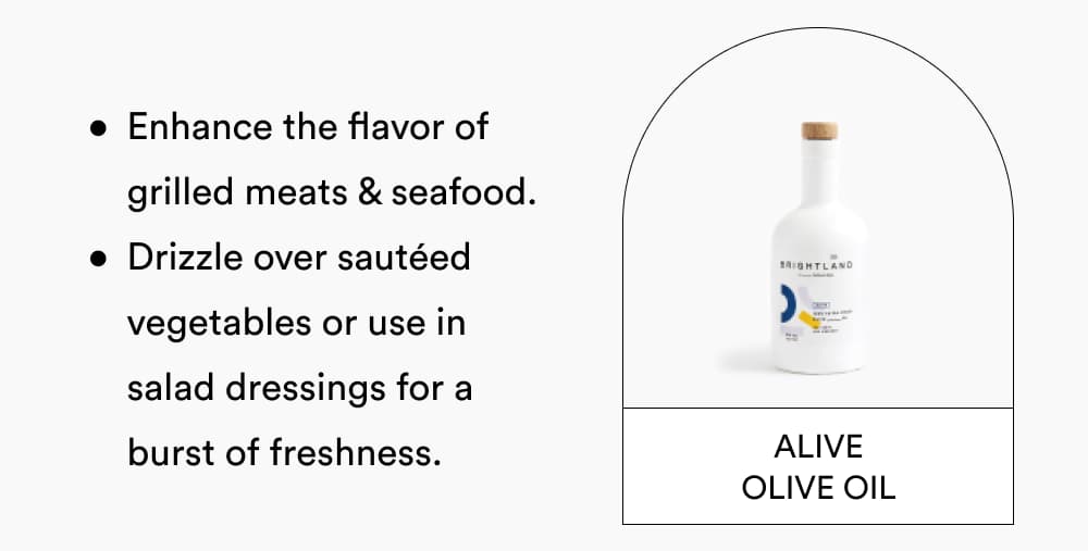 [ ALIVE OLIVE OIL ]