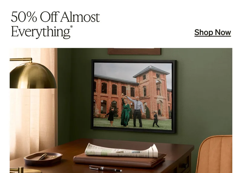 50% Off Almost Everything Extended