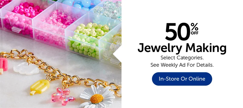 50% Off Jewelry Making