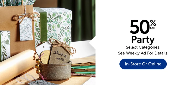 50% Off Party