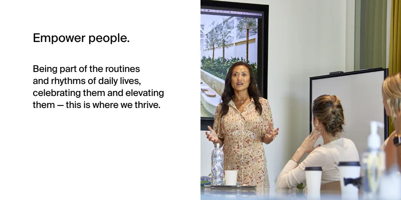 Empower people.