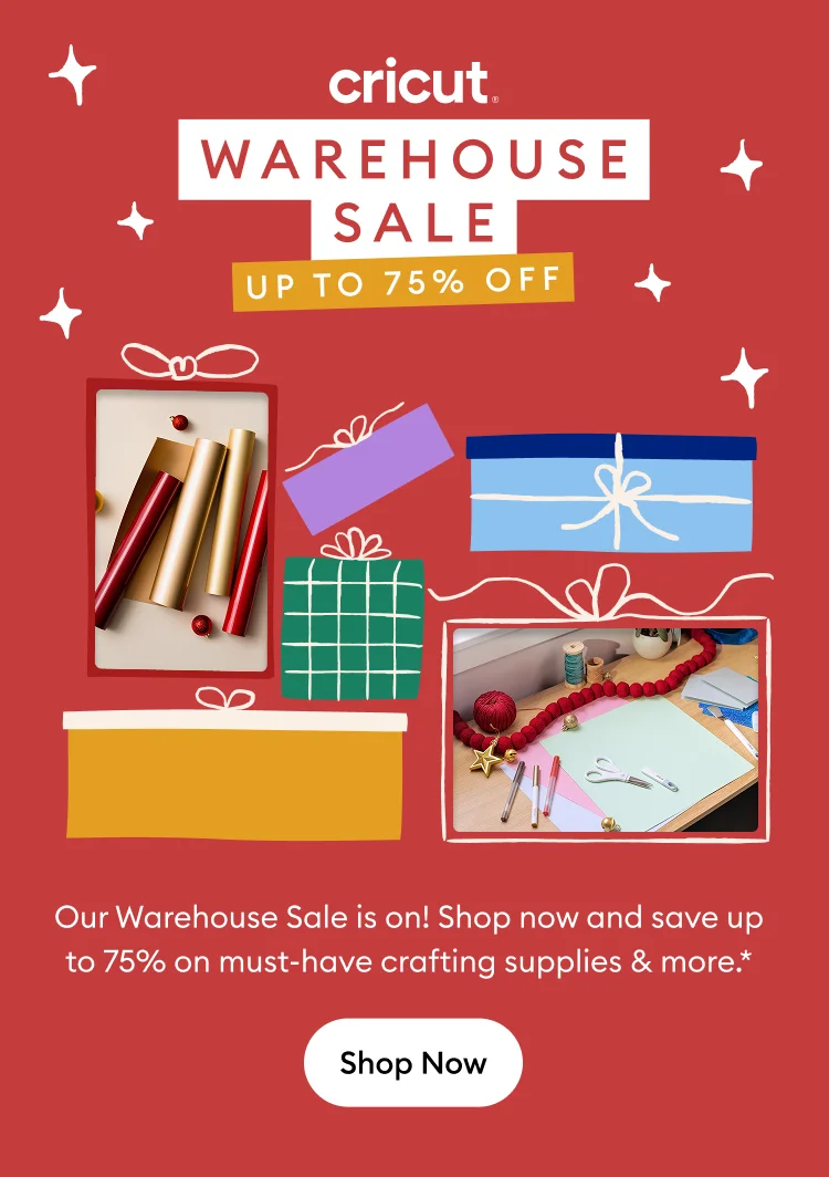 Warehouse Sale up to 75% off.