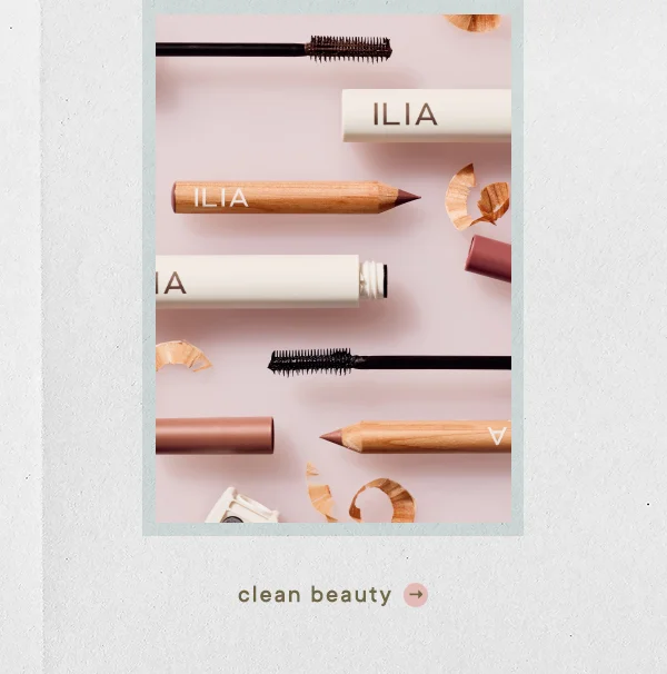 Clean beauty