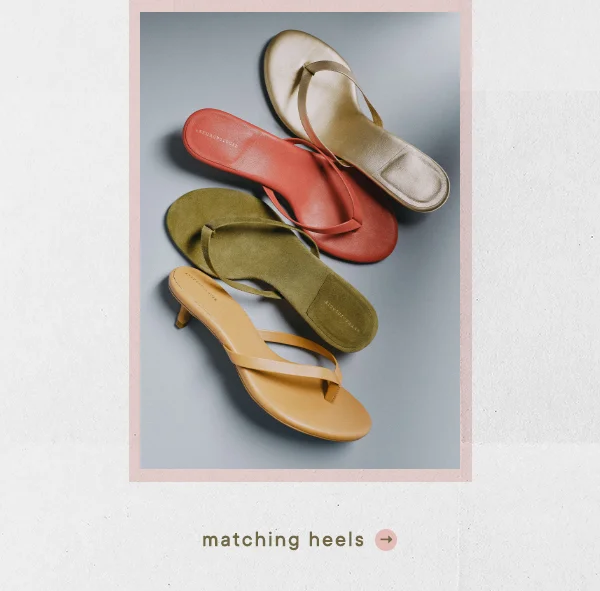 Matching heels