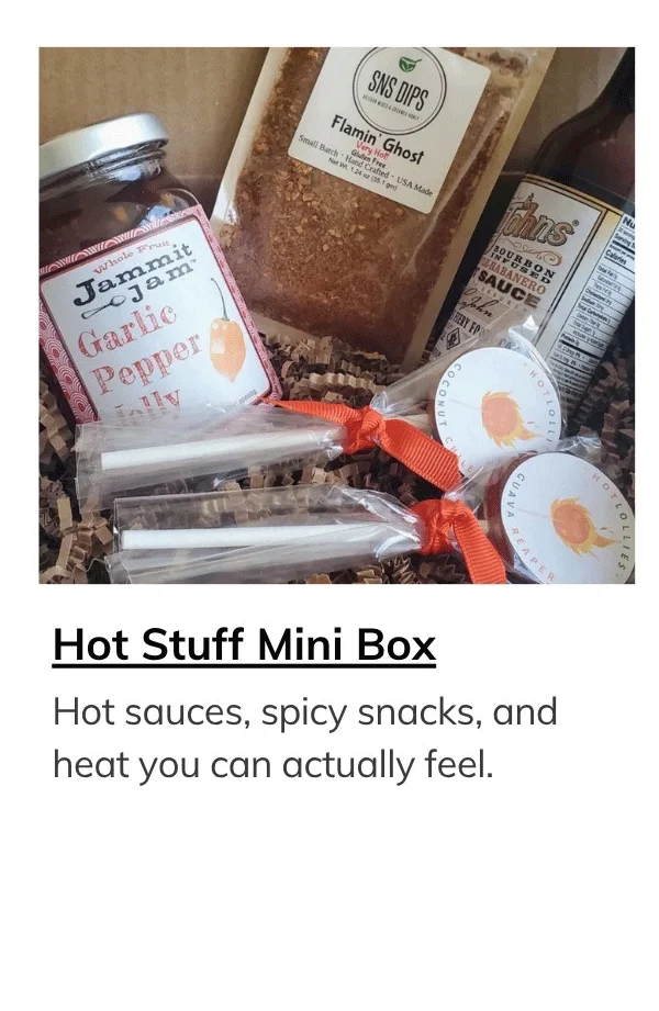 Hot Stuff Mini Box for spicy food lovers