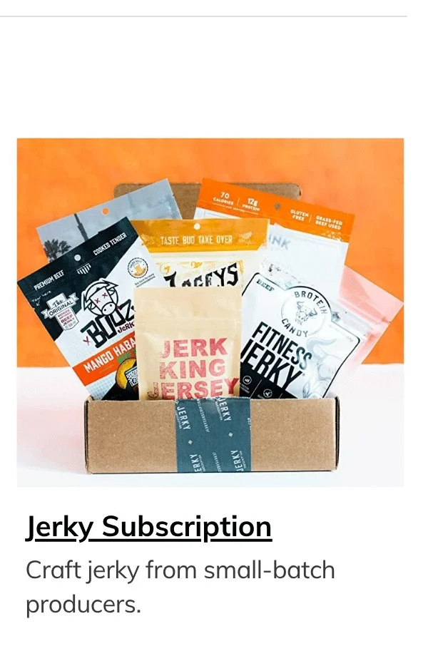 Jerky Brands & Hard to Find Flavors