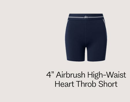 4'' Airbrush High-Waist Heart Throb Short