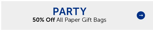 Party - 50% Off All Paper Gift Bags