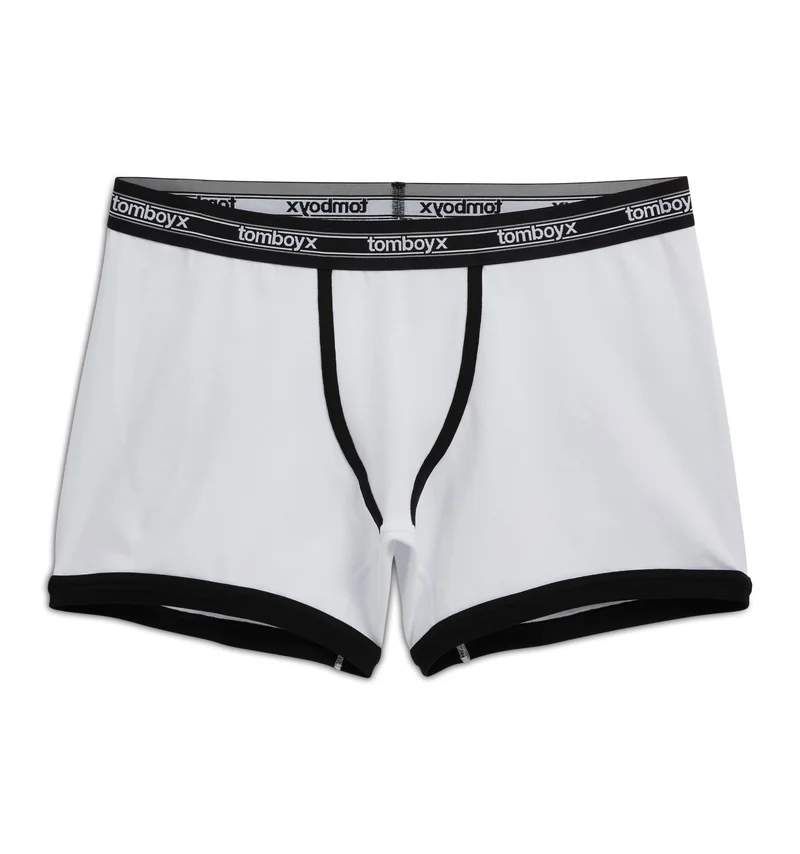 Image of 4.5" Trunks - Retro White