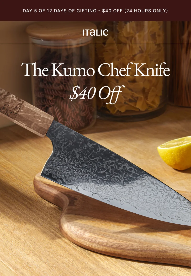 The Kumo Chef Knife $40 OFF