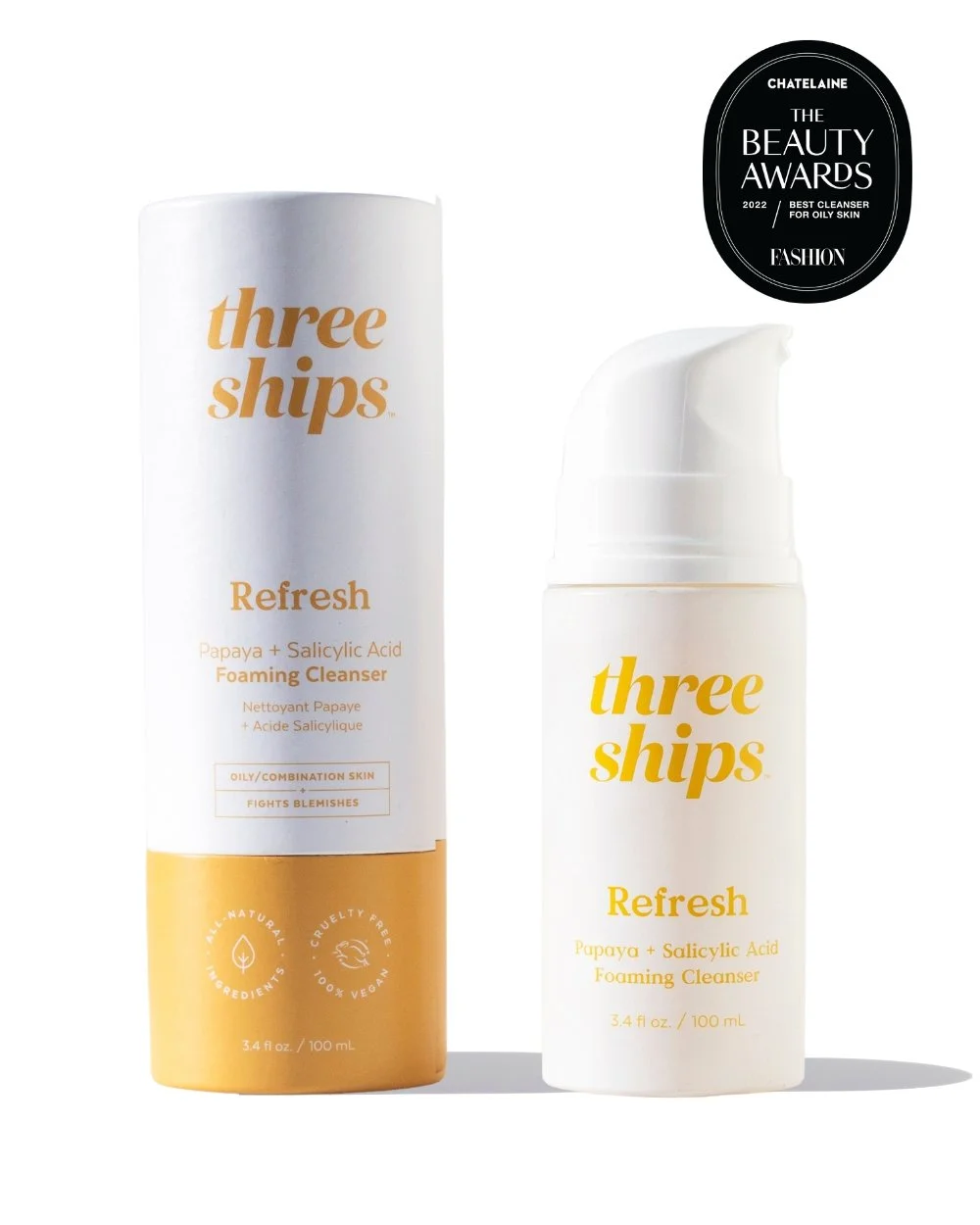 Image of Refresh Papaya + Salicylic Acid Cleanser