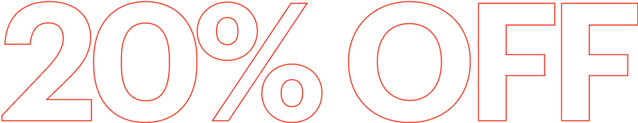 20% OFF