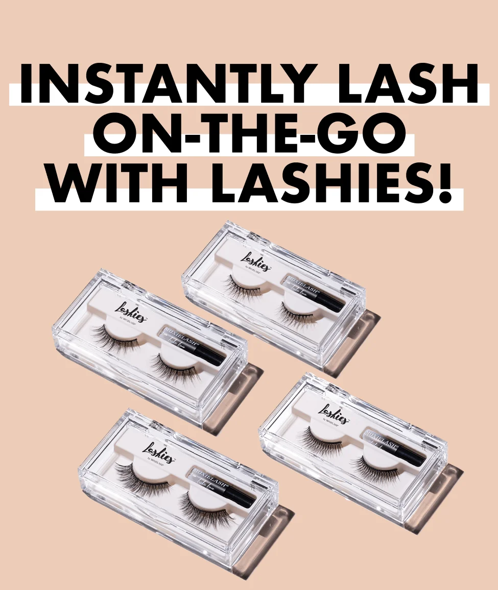 INSTANTLY LAS ON THE GO WITH LASHIES!